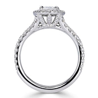 1.91ct Oval Cut Diamond Engagement Ring