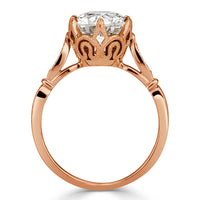 2.34ct Old European Cut Diamond Engagement Ring