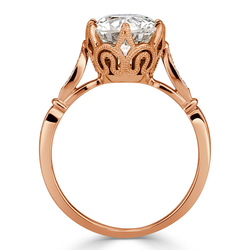 2.34ct Old European Cut Diamond Engagement Ring