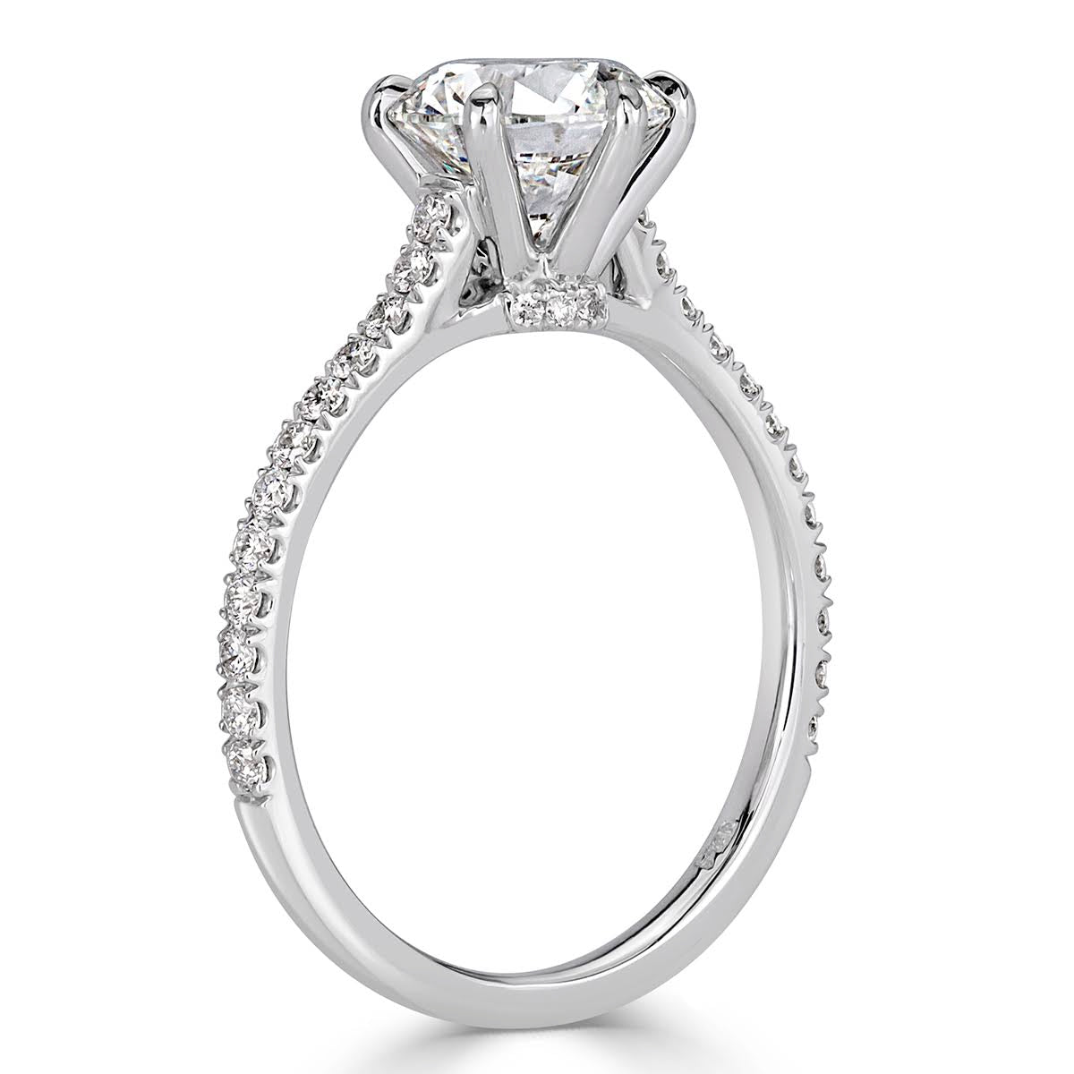 1.82ct Round Brilliant Cut Diamond Engagement Ring