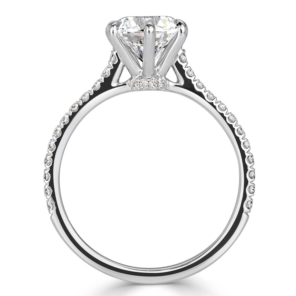 1.82ct Round Brilliant Cut Diamond Engagement Ring