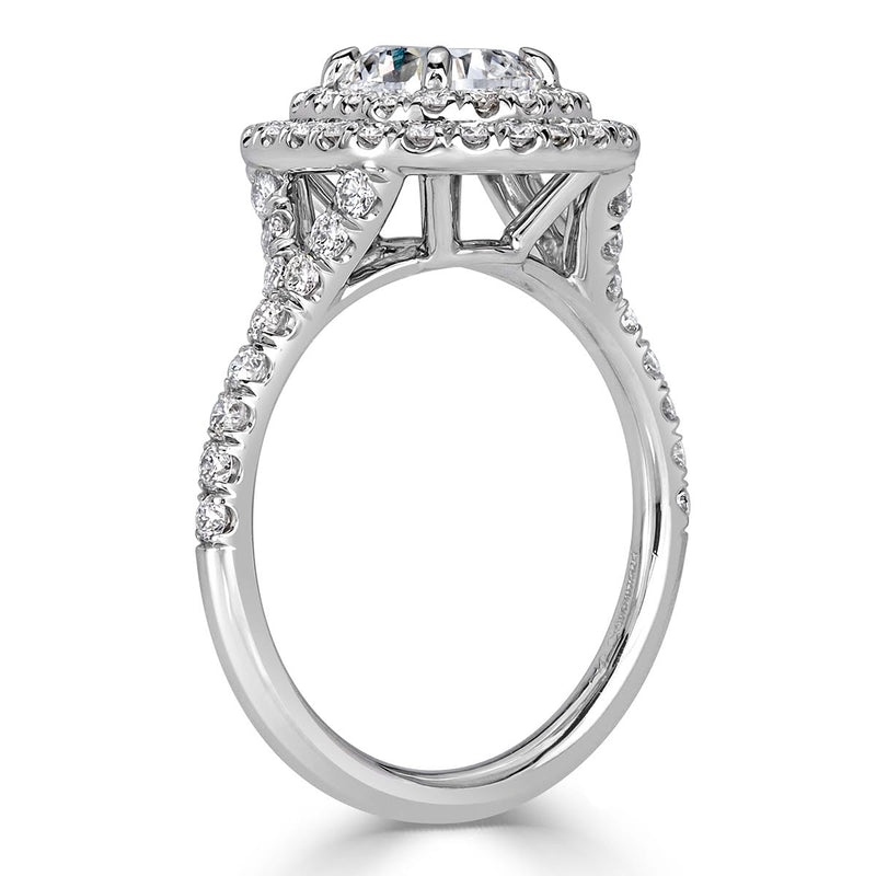 2.31ct Cushion Cut Diamond Engagement Ring