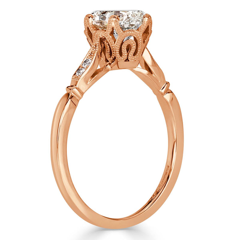 1.54ct Oval Cut Diamond Engagement Ring