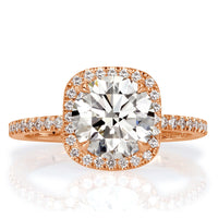 2.32ct Round Brilliant Cut Diamond Engagement Ring