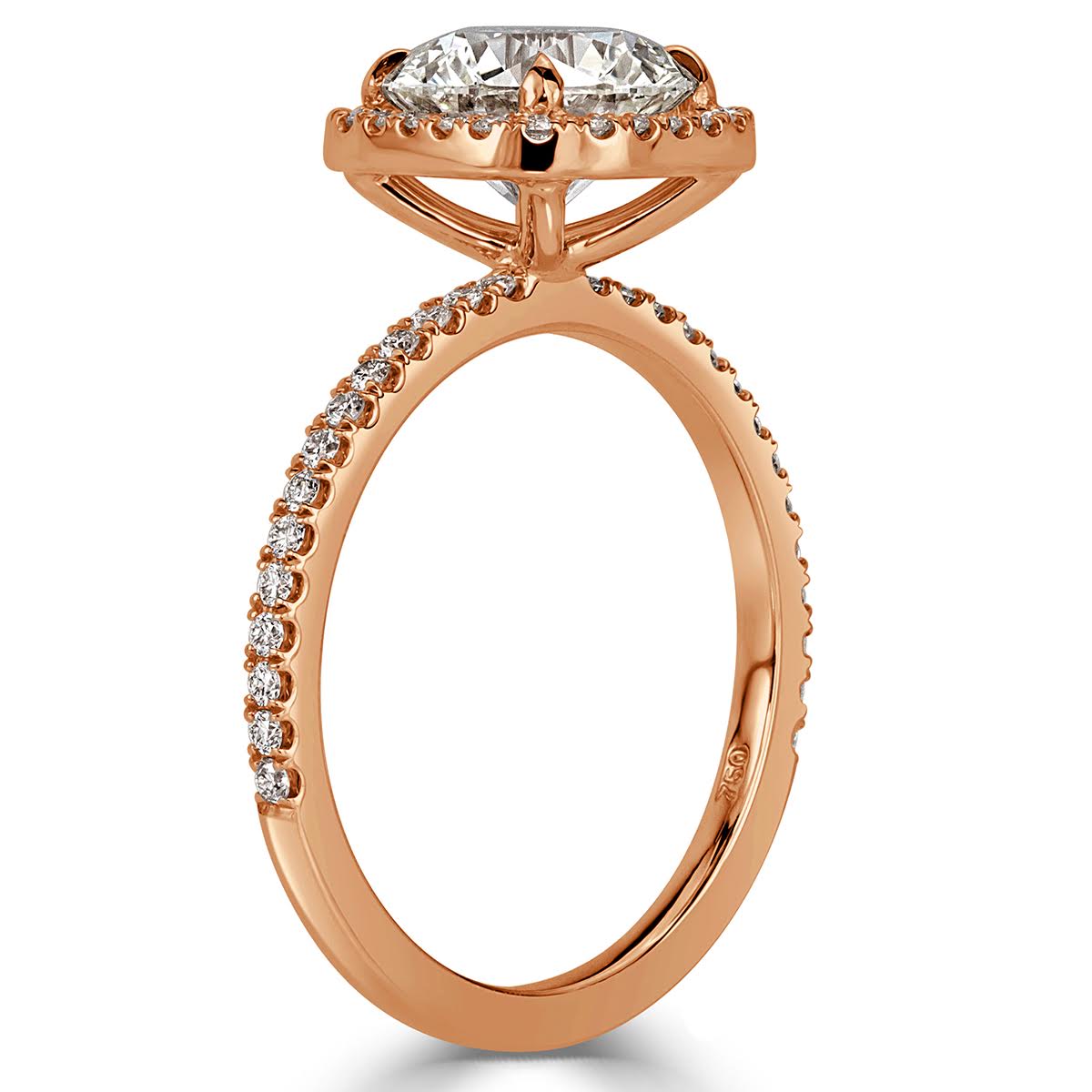 2.32ct Round Brilliant Cut Diamond Engagement Ring