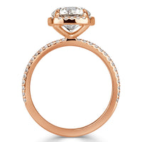 2.32ct Round Brilliant Cut Diamond Engagement Ring