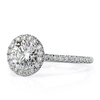 1.42ct Round Brilliant Cut Diamond Engagement Ring