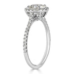 1.42ct Round Brilliant Cut Diamond Engagement Ring