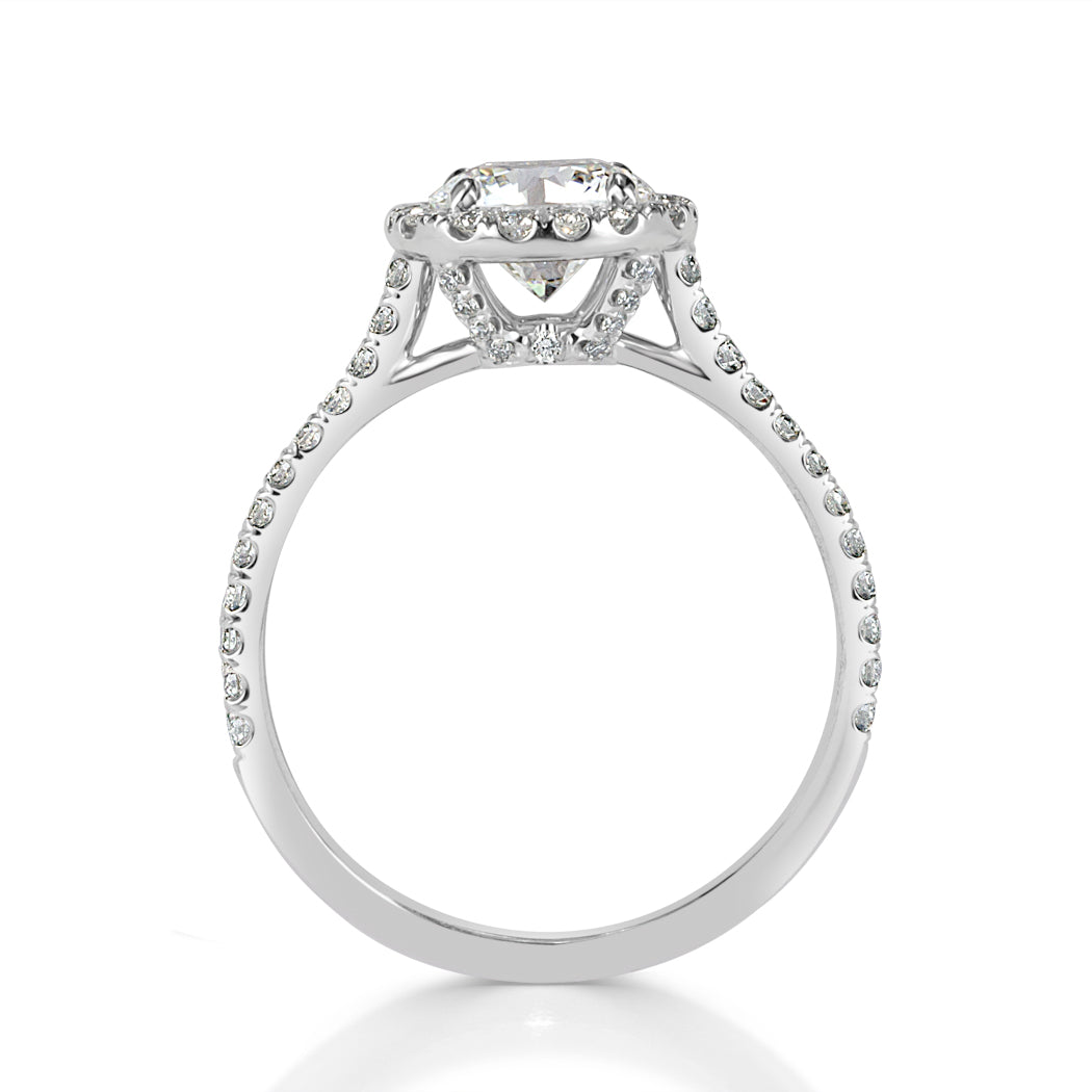 1.42ct Round Brilliant Cut Diamond Engagement Ring