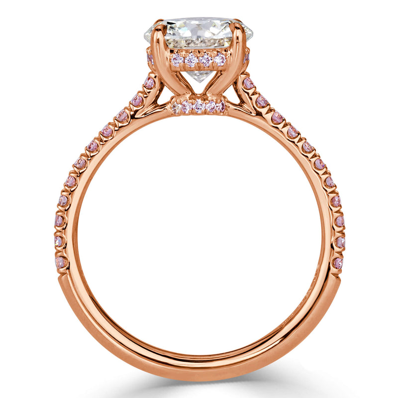 1.84ct Round Brilliant Cut Diamond Engagement Ring