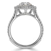 3.09ct Pear Shaped Diamond Engagement Ring