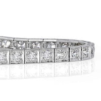 5.00ct Old European Cut Diamond Vintage Bracelet in Platinum
