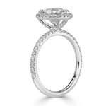 2.51ct Heart Shaped Diamond Engagement Ring