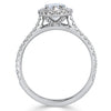 1.48ct Oval Cut Diamond Engagement Ring in Platinum