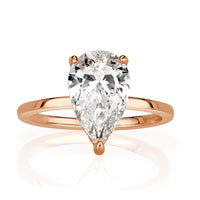 2.30ct Pear Shaped Diamond Engagement Ring