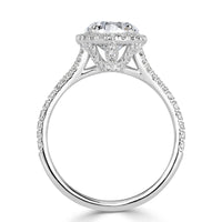 2.53ct Oval Cut Diamond Engagement Ring