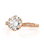 2.08ct Round Brilliant Cut Diamond Engagement Ring