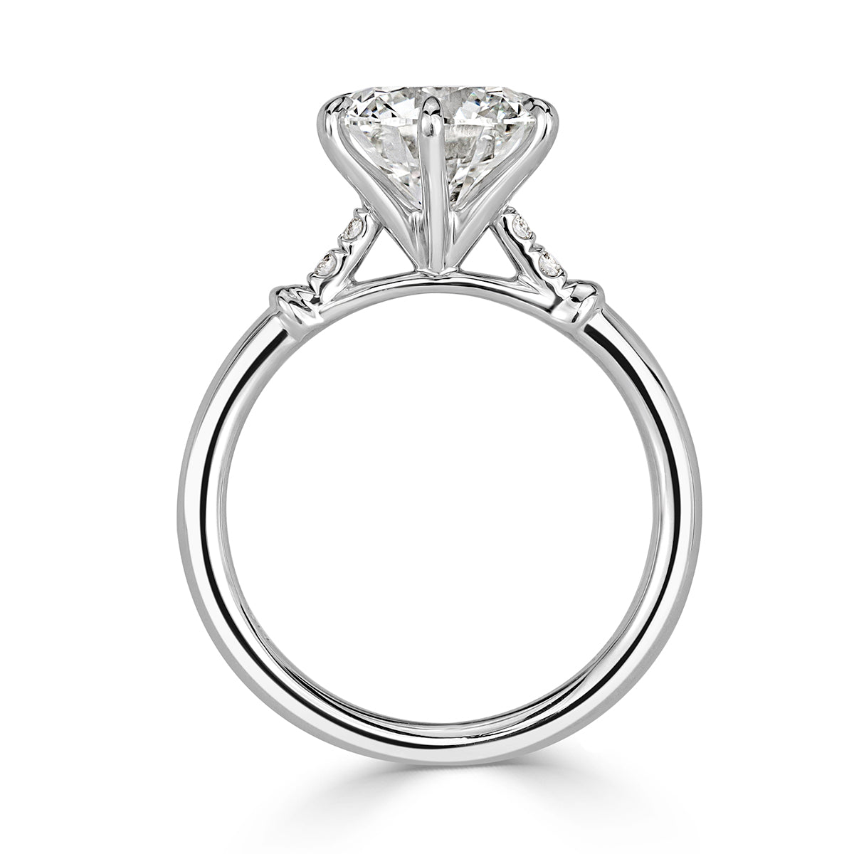 2.05ct Round Brilliant Cut Diamond Engagement Ring