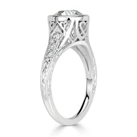 1.65ct Old European Cut Diamond Estate Engagement Ring