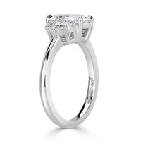 2.17ct Oval Cut Diamond Engagement Ring