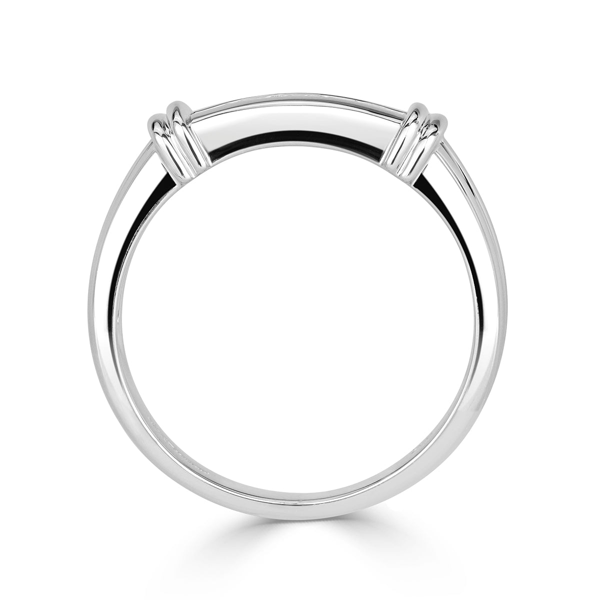 0.55ct Princess Cut Diamond Men's Wedding Band