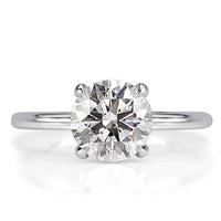 1.73ct Round Brilliant Cut Diamond Engagement Ring