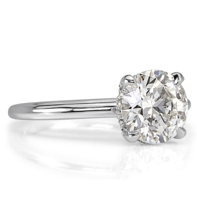 1.73ct Round Brilliant Cut Diamond Engagement Ring