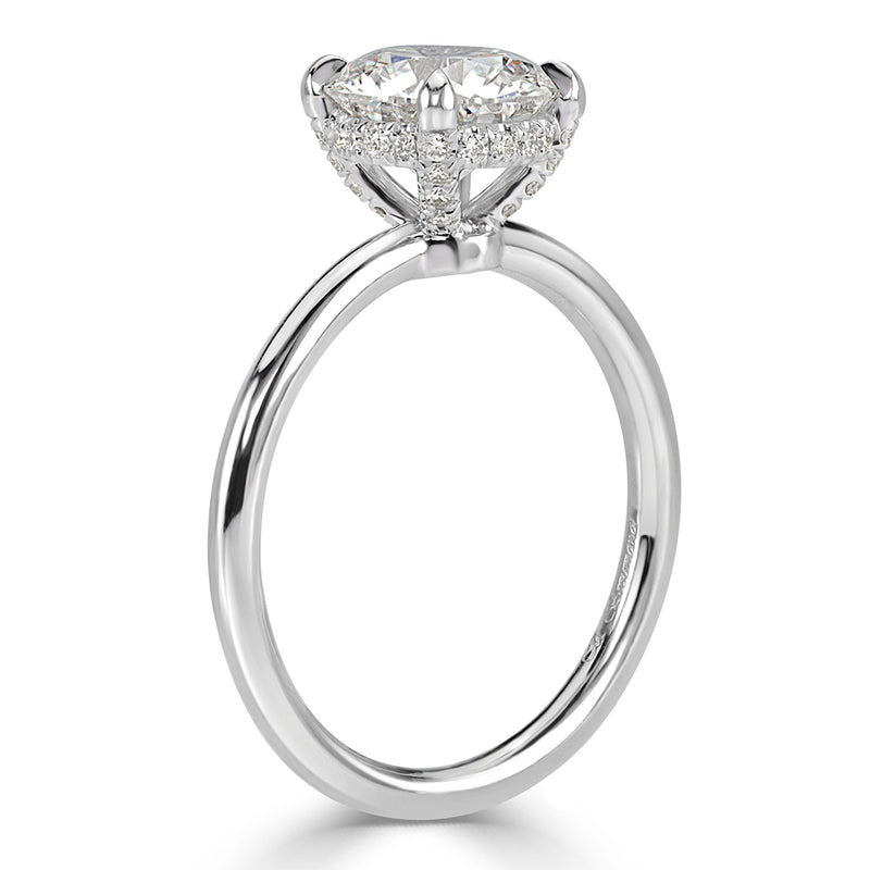 1.73ct Round Brilliant Cut Diamond Engagement Ring