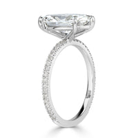 2.69ct Marquise Cut Diamond Engagement Ring