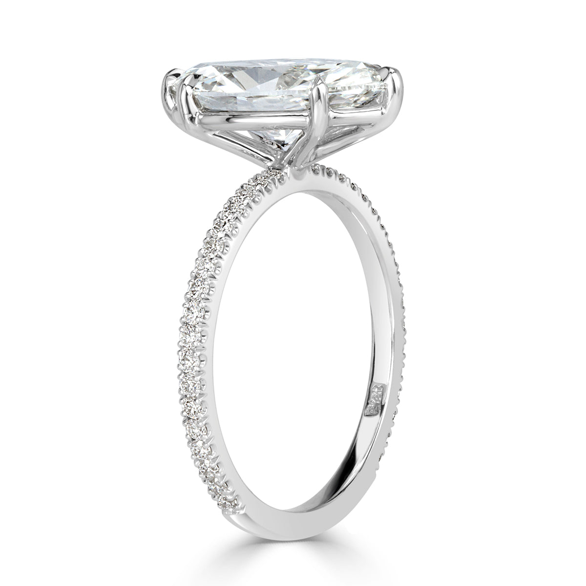 2.69ct Marquise Cut Diamond Engagement Ring