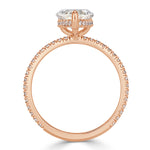 2.36ct Pear Shape Diamond Engagement Ring