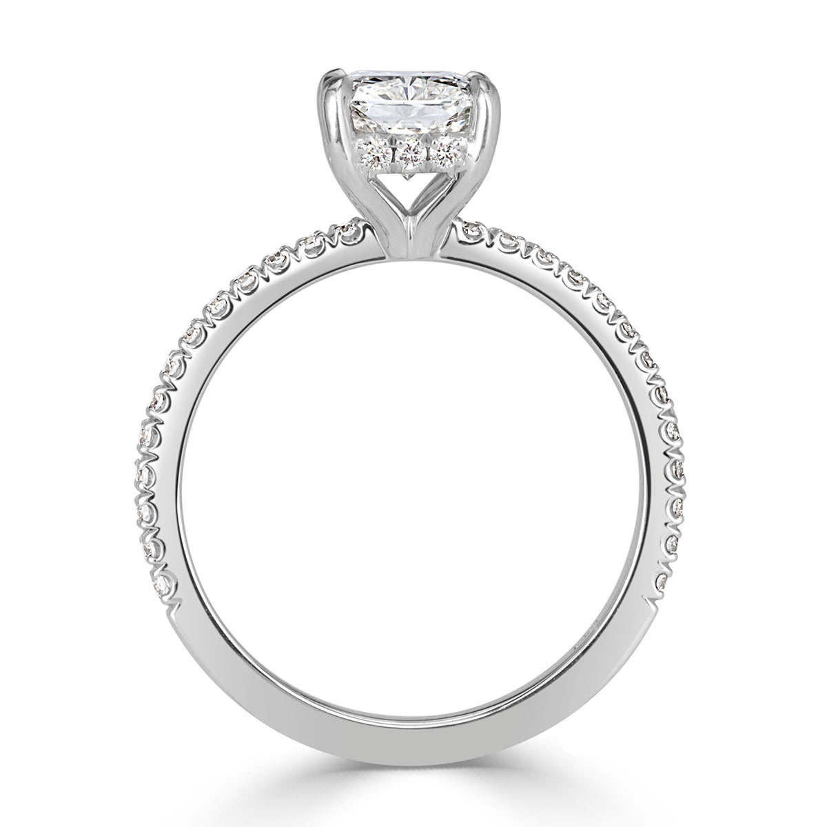 1.99ct Radiant Cut Diamond Engagement Ring