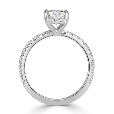 1.99ct Radiant Cut Diamond Engagement Ring