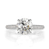 2.67ct Round Brilliant Cut Diamond Engagement Ring