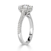 2.67ct Round Brilliant Cut Diamond Engagement Ring
