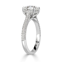 2.67ct Round Brilliant Cut Diamond Engagement Ring