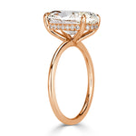 5.17ct Oval Cut Diamond Engagement Ring