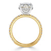 3.58ct Oval Cut Diamond Engagement Ring