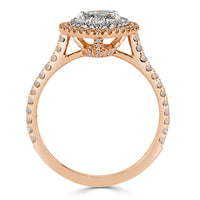 1.48ct Pear Shaped Diamond Engagement Ring