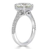 4.02ct Round Brilliant Cut Diamond Engagement Ring