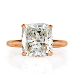 5.62ct Cushion Cut Diamond Engagement Ring