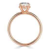 2.01ct Oval Cut Diamond Engagement Ring