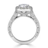 2.37ct Round Brilliant Cut Diamond Engagement Ring