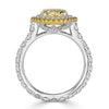 3.63ct Oval Cut Diamond Engagement Ring