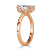 2.68ct Radiant Cut Diamond Engagement Ring