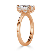 2.68ct Radiant Cut Diamond Engagement Ring