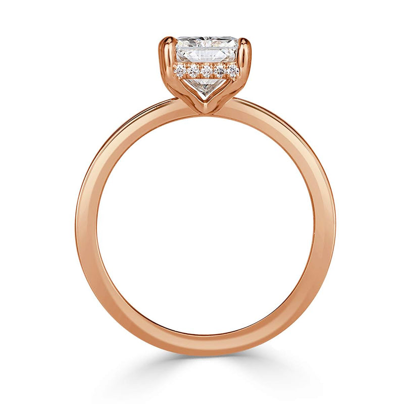 2.68ct Radiant Cut Diamond Engagement Ring