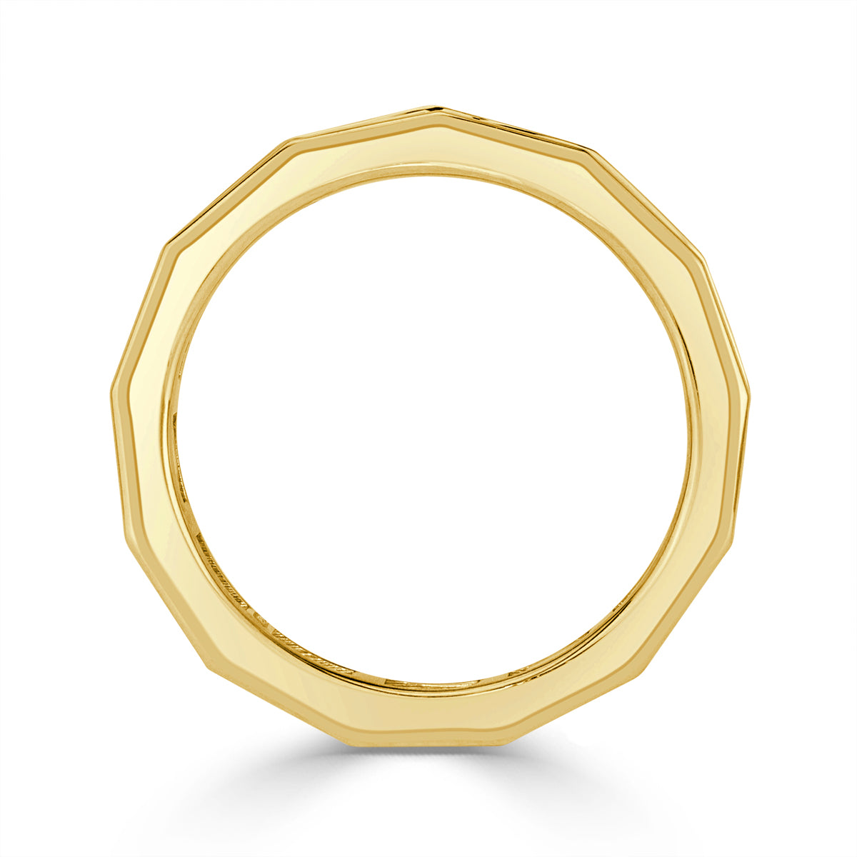 2.05ct Baguette Cut Diamond Eternity Band in 18k Yellow Gold