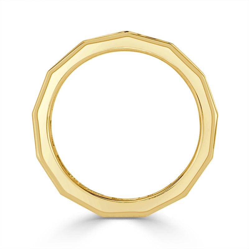 2.05ct Baguette Cut Diamond Eternity Band in 18k Yellow Gold