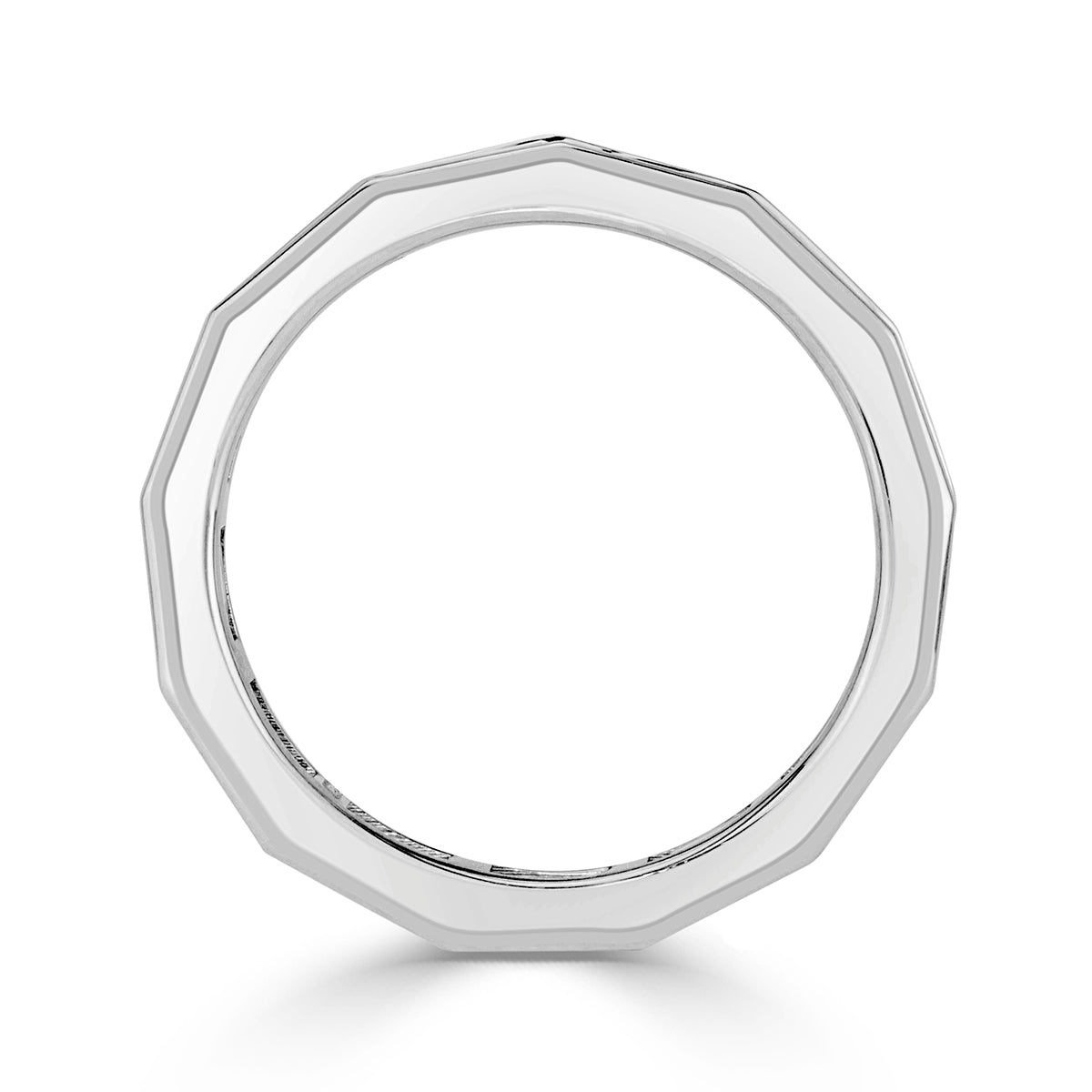 2.05ct Baguette Cut Diamond Eternity Band in 18k White Gold